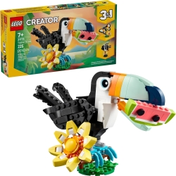 Klocki LEGO 31173 Dzikie zwierzęta - Tropikalny tukan CREATOR